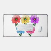5 Blume Design Schreibtischunterlage (Tastatur & Maus)