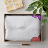 5 Blume Design Seidenpapier (Geschenk)