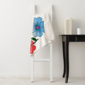 5 Blume Design Sherpadecke (Beispiel)