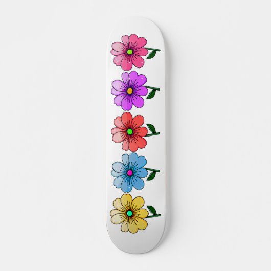 5 Blume Design Skateboard (Vorne)