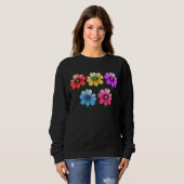 5 Blume Design Sweatshirt (Vorne ganz)