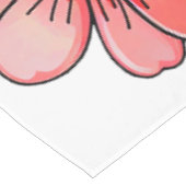 5 Blume Design Tischdecke (Schrägansicht)