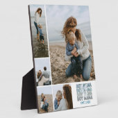 5 Boy Mama Custom Photo Collage Fotoplatte (Seite)