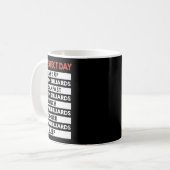 5-Button-Billard-Spieler - mein perfekter 5-Button Kaffeetasse (Vorderseite Links)