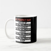 5-Button-Billard-Spieler - mein perfekter 5-Button Kaffeetasse (Links)