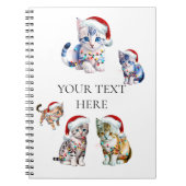 5 Christmas Kitts Notizblock (Vorderseite)