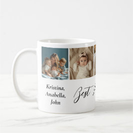 5 Collage Fotos Muttertagskaffee Tasse