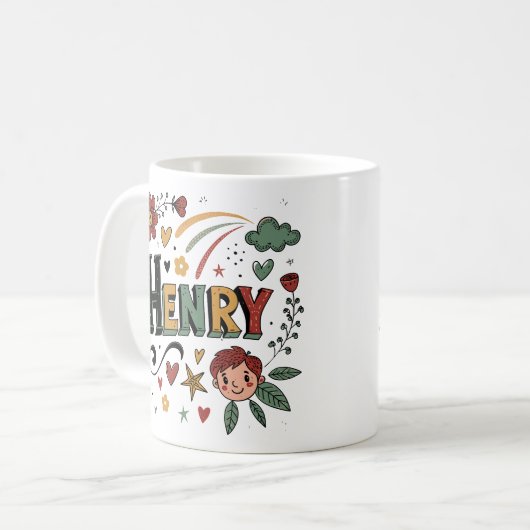 5 Color Henry 1 Kaffeetasse (Vorderseite Links)