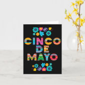5 De Mayo Cinco De Mayo Sombrero Maraca Karte (Gelbe Blume)