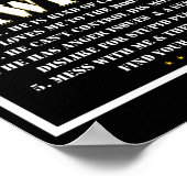 5 Dinge, die Sie SHoc über meinen Großvater Pawpaw Poster (Ecke)