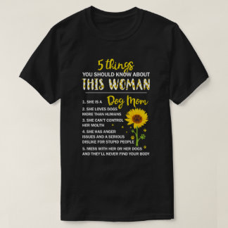 5 Dinge, die Sie über diese Mama des weiblichen Hu T-Shirt