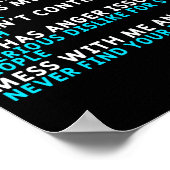 5 Dinge, die Sie über mein Oma wissen sollten Poster (Ecke)