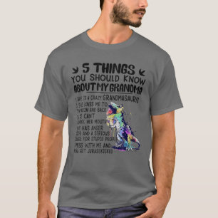 5 Dinge, die Sie über meine Oma-Gefärbte Krawatte  T-Shirt