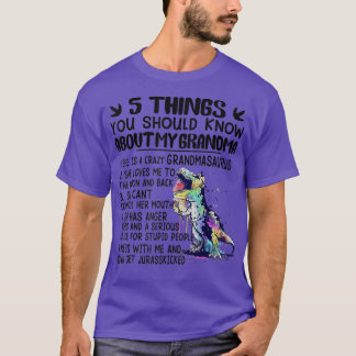 5 Dinge, die Sie über meine Oma-Gefärbte Krawatte T-Shirt