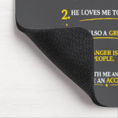 5 Dinge, die Sie über meinen Ehemann wissen sollte Mousepad (Ecke)