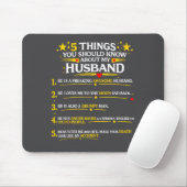 5 Dinge, die Sie über meinen Ehemann wissen sollte Mousepad (Mit Mouse)