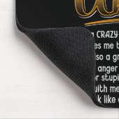5 Dinge, die Sie über meinen Onkel Funny Chri wiss Mousepad (Ecke)