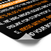 5 Dinge, die Sie über meinen Opa wissen sollten Poster (Ecke)