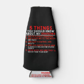 5 Dinge, die Sie wissen sollten - Grandkids Gesche Flaschenkühler (Vorderseite)