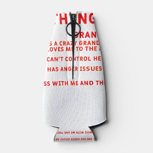 5 Dinge, die Sie wissen sollten - Grandkids Gesche Flaschenkühler (Rückseite)