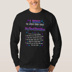 5 Dinge sollten über meine Großmutter wissen T-Shirt