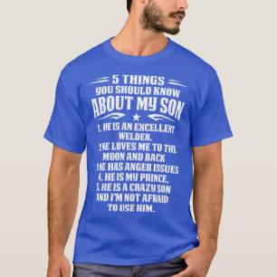 5 Dinge über Welder Son Proud Welder T-Shirt