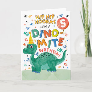 5. Dinosaurier Geburtstagskarte Printable Dinosa Einladung