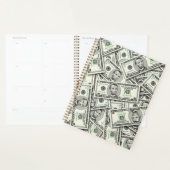5-Dollar-Schein-Geldmuster Planer (Anzeige)