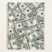 5-Dollar-Schein-Geldmuster Planer (Vorderseite)