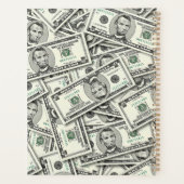 5-Dollar-Schein-Geldmuster Planer (Rückseite)