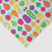 5 eine Tagesfrucht u. -gemüse Seidenpapier (Ausschnitt)