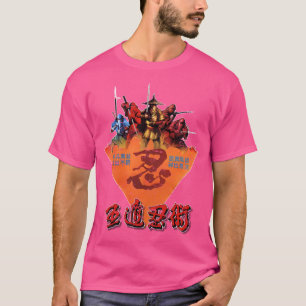 5 Elements Ninja Martial Arts Vintag Movie Kung F T-Shirt