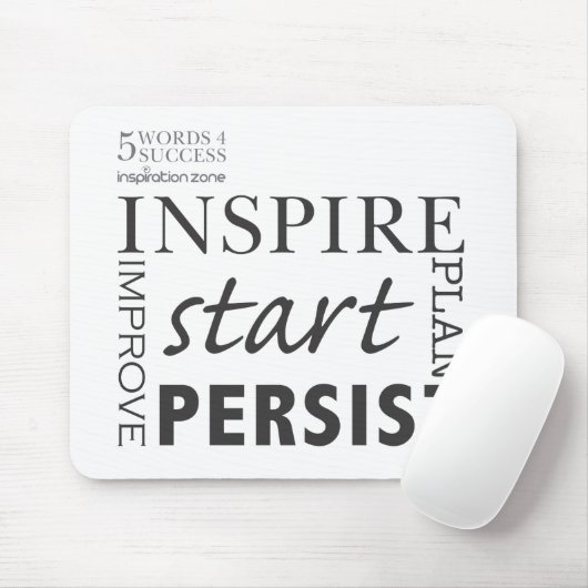 5 Erfolg der Wort-4 Mousepad (Mit Mouse)