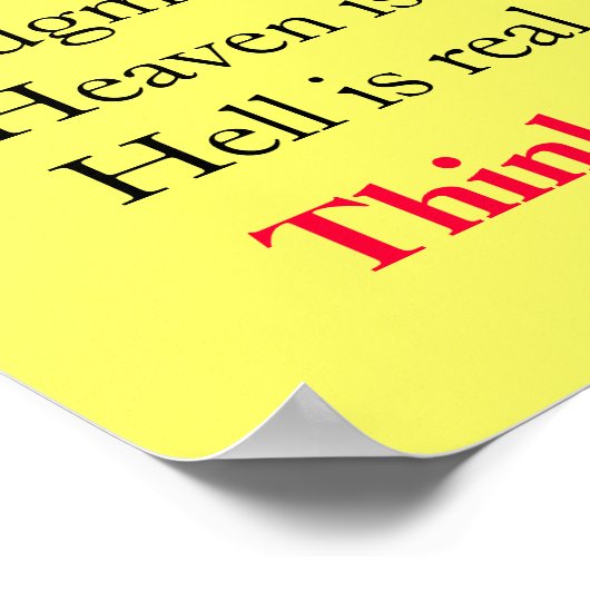 5 ETERNAL TRUTHS POSTER (Ecke)