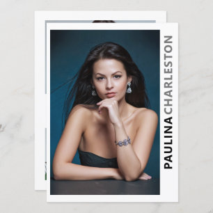 5 Foto 2 Seitenmodell Schauspieler Pro 5.12x18.5 V Einladung