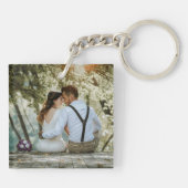 5 Foto Benutzerdefinierte Collage Personalisiert Schlüsselanhänger (Rückseite)