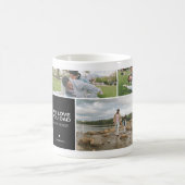 5 Foto Collage Coffee Tasse (Mittel)