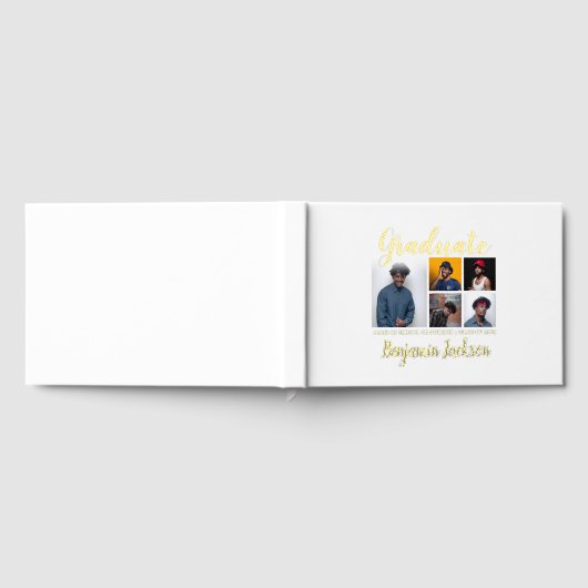 5 Foto Collage Guest Abschluss Gästebuch (Voll)