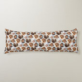 5 Foto Collage Honeycomb Hexagon Muster - weiß Seitenschläferkissen (Vorderseite)