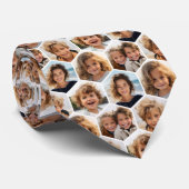 5 Foto Collage Honeycomb Muster sein Patient Krawatte (Gerollt)