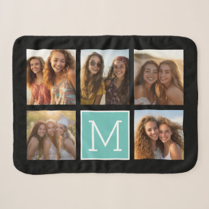 5 Foto-Collage Optionaler Text -- Farbe kann bearb Sherpadecke