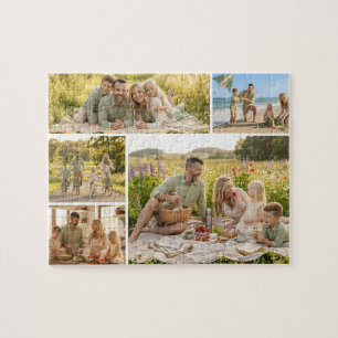 5 Foto-Collage Personalisiertes individuelles Puzz Puzzle