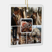 5 Foto Collage Wedding Keramikornament (Rechts)