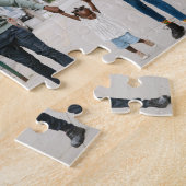 5-Foto-Familie Puzzle (Seite)