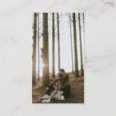 5-Foto-Happy-Momente Collage minimale uAwg Begleitkarte (Rückseite)