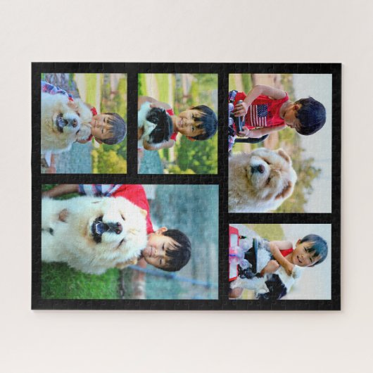 5 Foto - Herausforderung der benutzerdefinierten B Puzzle (Horizontal)