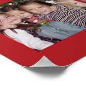 5 Foto Holiday Collage - Rot Poster (Ecke)