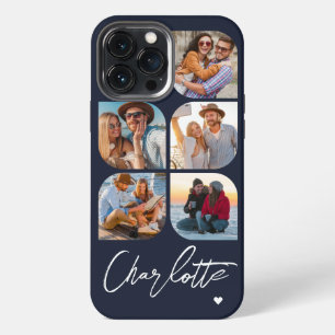 5 Foto Modern Trendiger Einfacher Personalisierter iPhone 13 Pro Max Hülle