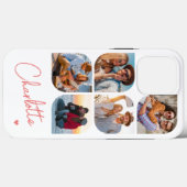 5 Foto Modernes Trendy Einfache Personalisierte Be Case-Mate iPhone Hülle (Rückseite (Horizontal))