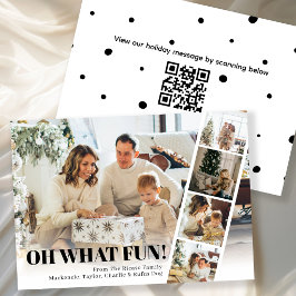 5 Foto Oh Was Für Ein Spaß Weihnachten QR Code